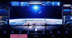 Desktop Screenshot of macadmin.hu